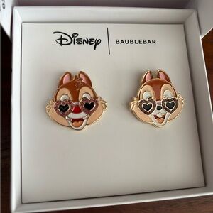 Disney BaubleBar Chip and Dale Valentine’s Earrings